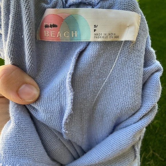 Free People Beach Lynne Midi Dress NWOT SZ Small Off the Shoulder - Picture 7 of 7